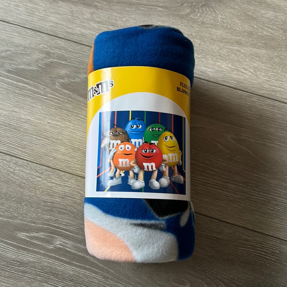 M & M Fleece Blanket